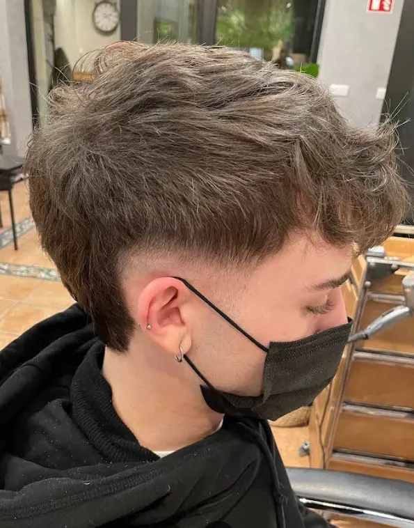Corte de pelo realizado en Barberia Alabama
