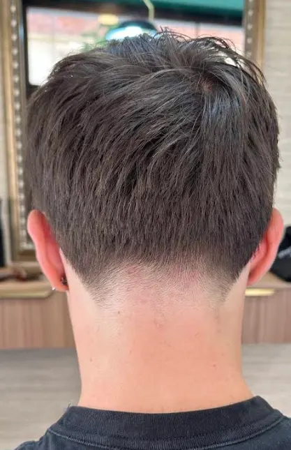Corte de pelo realizado en Barberia Alabama