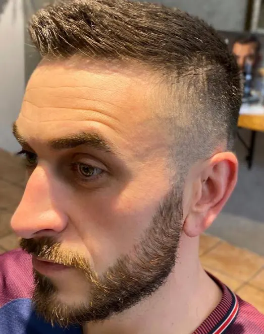 Corte de pelo realizado en Barberia Alabama