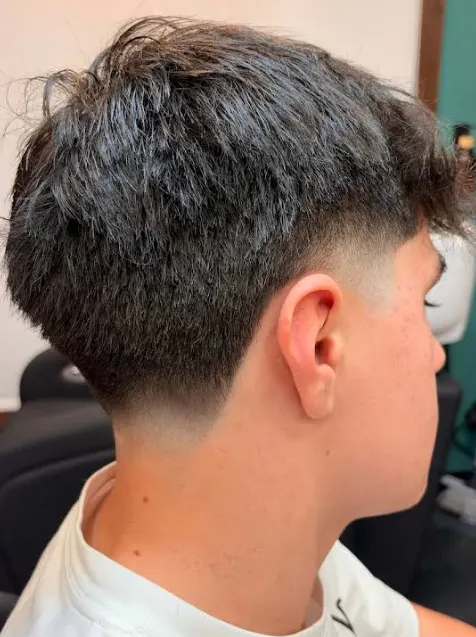 Corte de pelo realizado en Barberia Alabama