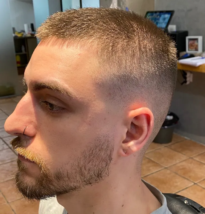 Corte de pelo realizado en Barberia Alabama