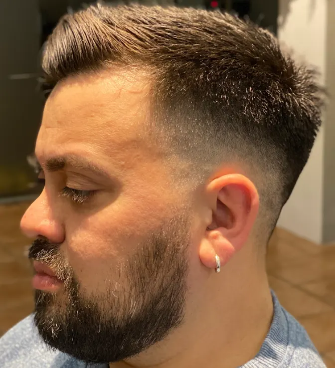 Corte de pelo realizado en Barberia Alabama