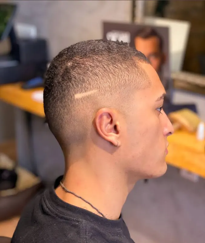 Corte de pelo realizado en Barberia Alabama