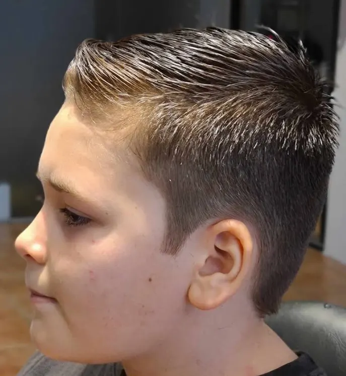 Corte de pelo realizado en Barberia Alabama