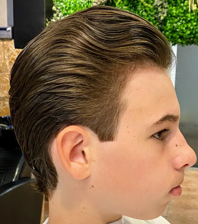 Corte de pelo realizado en Barberia Alabama